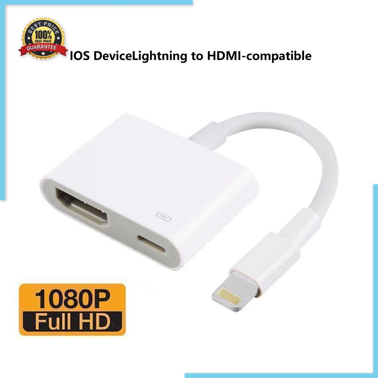 Dây Cáp Chuyển Đổi Kỹ Thuật Số Av Sang Hdmi Cho Iphone Ipad | BigBuy360 - bigbuy360.vn