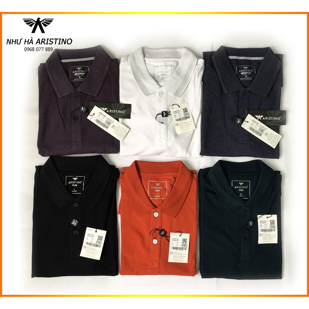 Áo Thun Polo Aristino APS035S8 - APS057s9 Cao Cấp Trẻ Trung S/M Slim Gộp mã | BigBuy360 - bigbuy360.vn