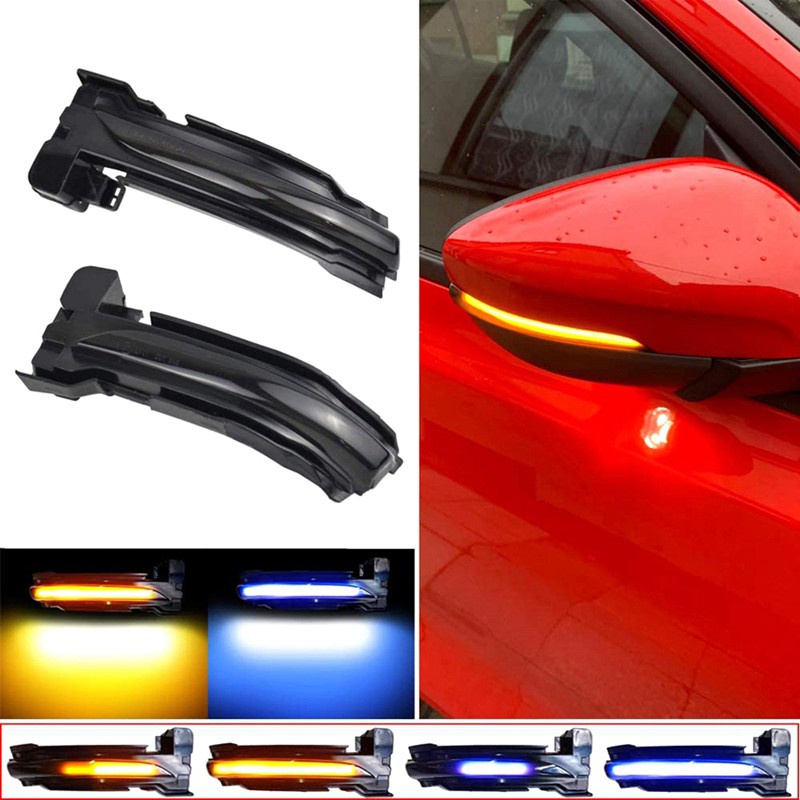 Đèn Led Xi Nhan Nhấp Nháy Gắn Gương Chiếu Hậu Cho Ford Focus 4 Mk4 2019 2020