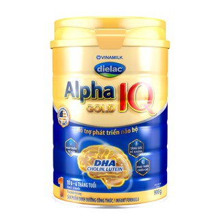 Sữa Bột Dielac Alpha Gold IQ 1 (900g)