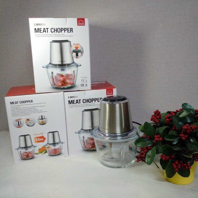 MÁY XAY THỊT EJM161BLK CỦA LOCK&LOCK DUNG TÍCH 1.2L- CÔNG SUẤT 350W