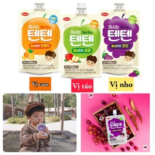 Nước Hồng Sâm hoa quả TenTen 100ml (date 2/2022)