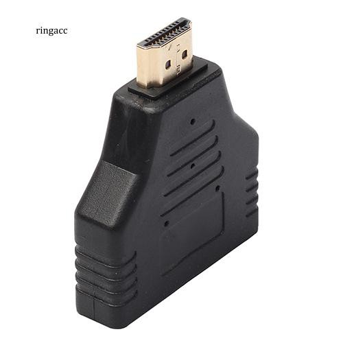 Đầu chia HDMI 1 đầu đực ra 2 đầu cái tiện dụng cho TV/máy chiếu/màn hình LCD