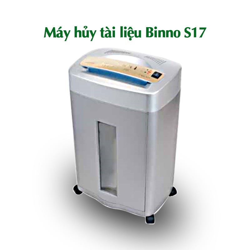 Máy hủy tài liệu Binno S17 công nghệ Đức kiểu hủy vụn