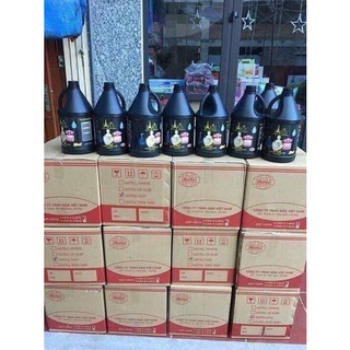 Thùng 4 can nước giặt Paris 3.6 lít.