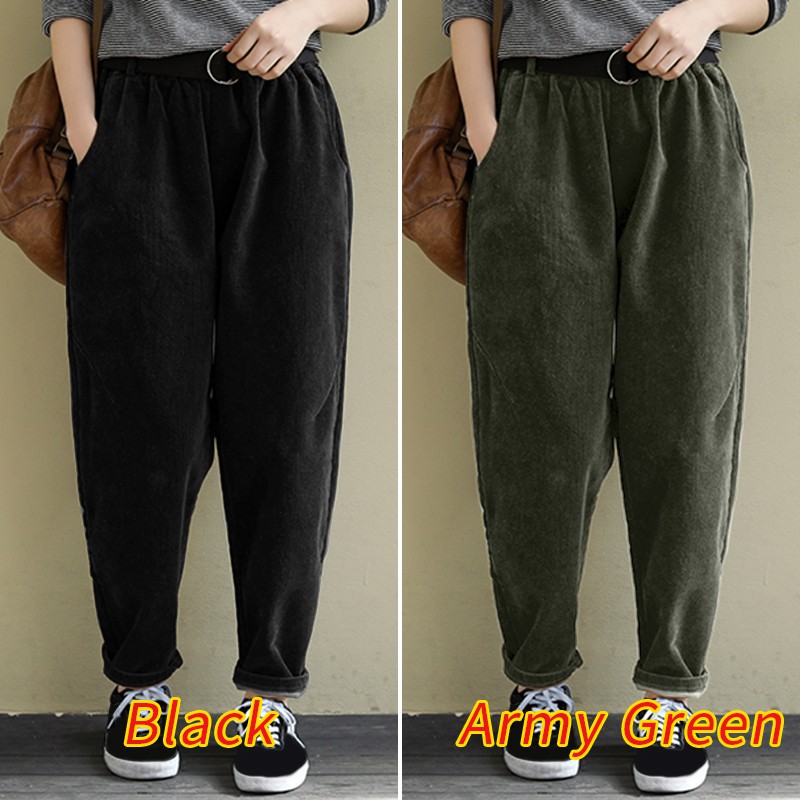 Quần Thụng Dài ZANZEA Họa Tiết Thổ Cẩm Thời Trang Dành Cho Nữ | BigBuy360 - bigbuy360.vn