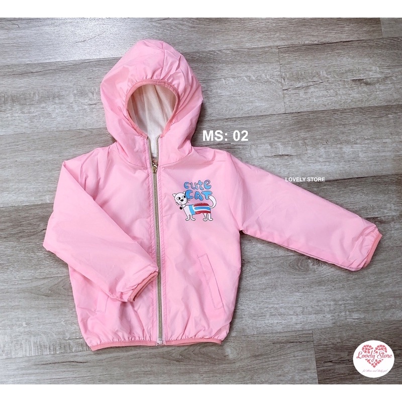 💦Áo Khoác Gió Cho Bé Gái Và Bé Trai . Áo Khoác Có Hoạ Tiết  Đáng iu Cho Bé Gái Và Bé Trai.