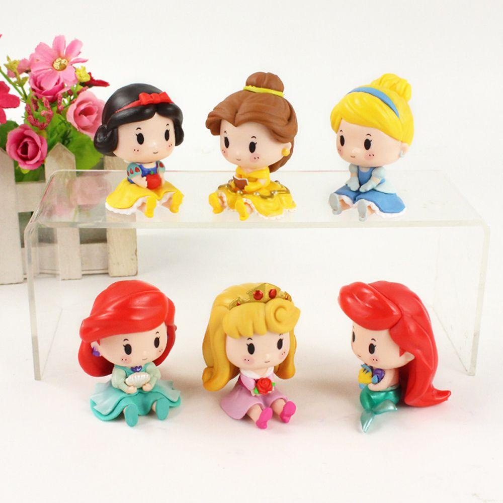 Mô Hình Đồ Chơi Công Chúa Disney Nàng Tiên Cá Lọ Lem Hoạt Hình Đáng Yêu Dành Cho Trẻ