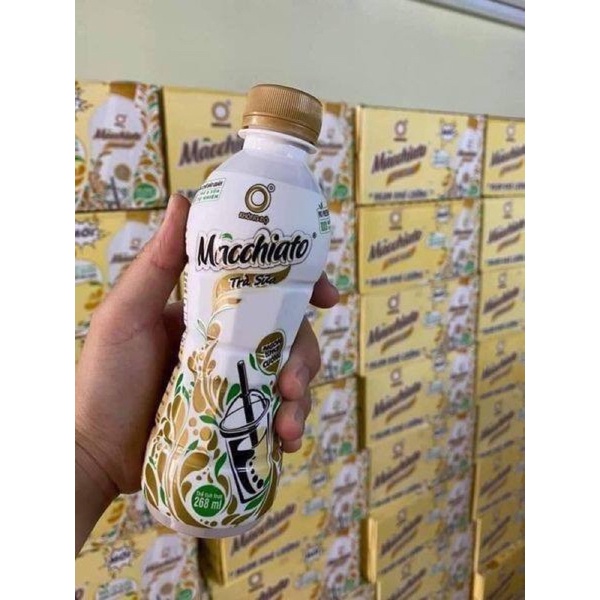 Thùng Trà Sữa MACHIATO 24 Chai 268ml