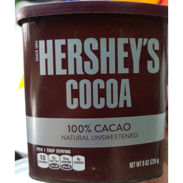 HERSHEY'S CACAO 100%