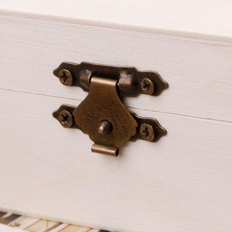 ✿ Hộp Đựng Trang Sức Hình Vuông Có Đế DIY