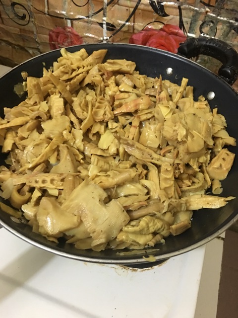 Măng lưỡi lợn sơn la 100% sạch, ko chất bảo quản