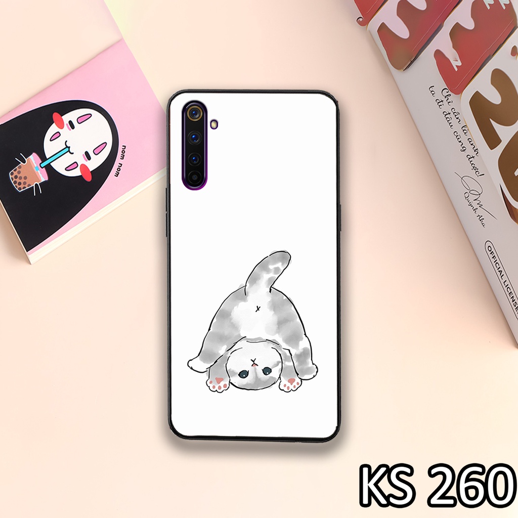 [FreeShip ExTra] Ốp lưng Realme 5/Realme 5i/Realme 5 Pro/Realme 6/Realme 6 Pro  in hình mèo con đáng yêu