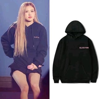 Aó hoodie B L A C K P I N K, áo nỉ mũ B L I N K