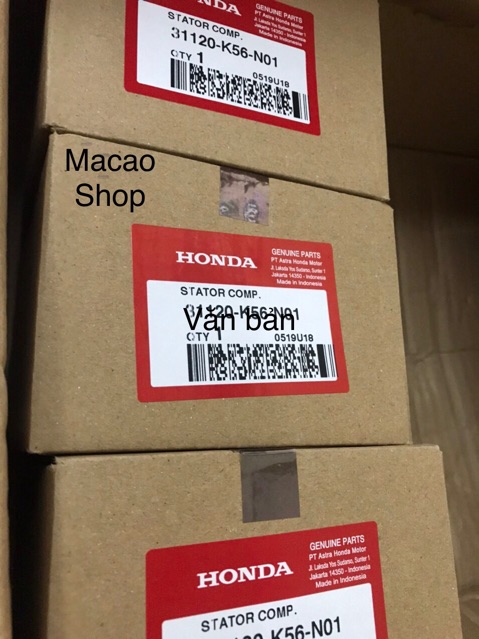 Cuộn lửa winner / sonic 150 / GTR 150 Honda 9hãng