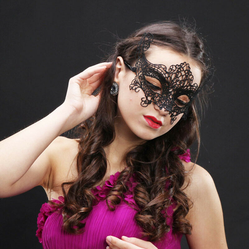 Mặt Nạ Đeo Mắt Vải Ren Màu Đen Nhiều Phong Cách Thời Trang Dự Tiệc Dành Cho Phụ Nữ | BigBuy360 - bigbuy360.vn