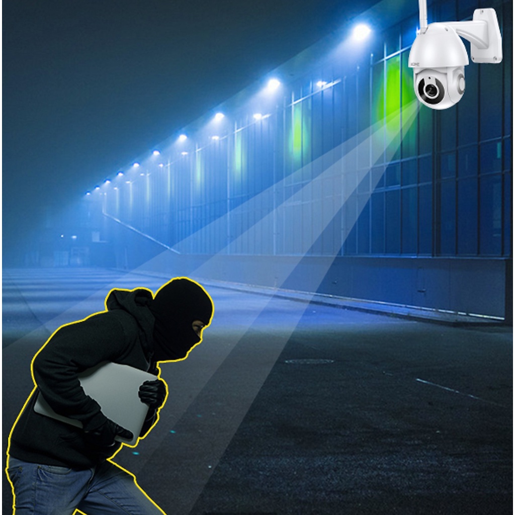 Camera IP Wifi  Ngoài Trời ACOME APC02 FULL HD 1080P, Đàm thoại 2 chiều