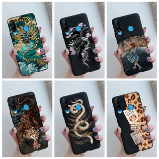 Ốp Điện Thoại Silicone Mềm Họa Tiết Da Rắn Cho Huawei Nova 3i 3E 4E 5T P30 Pro P20 Lite