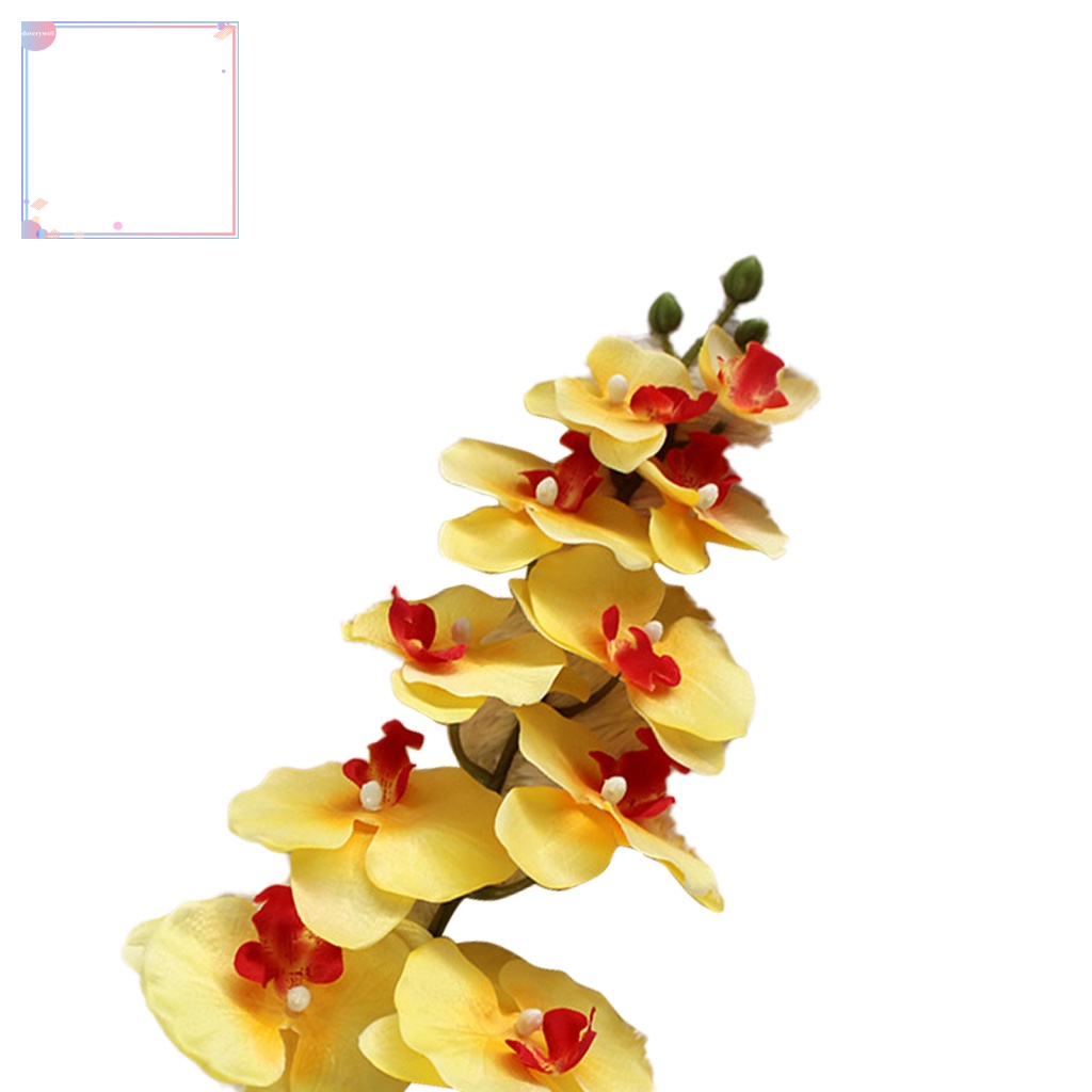 Chậu Hoa Lan Giả Trang Trí Nội Thất