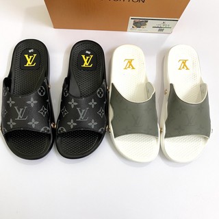 [FREE SHIP] dép nam, dép nam lv đế cao su siêu hot, dép nam hàng có sẵn.