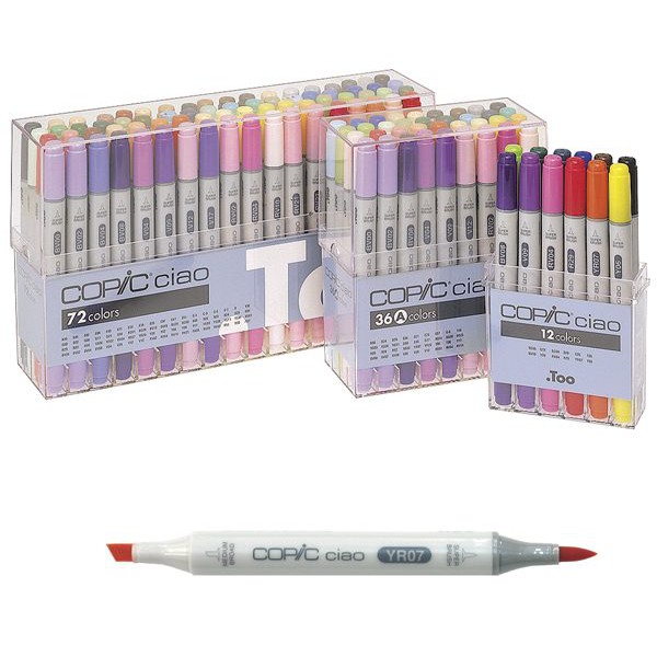 bộ copic ciao 72 màu