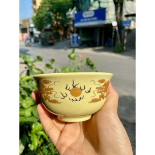 Bát thờ men vàng kim hàng cao cấp