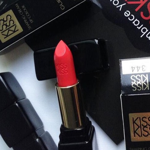 Son Guerlain Kiss Kiss Matte 344 – Sexy Coral