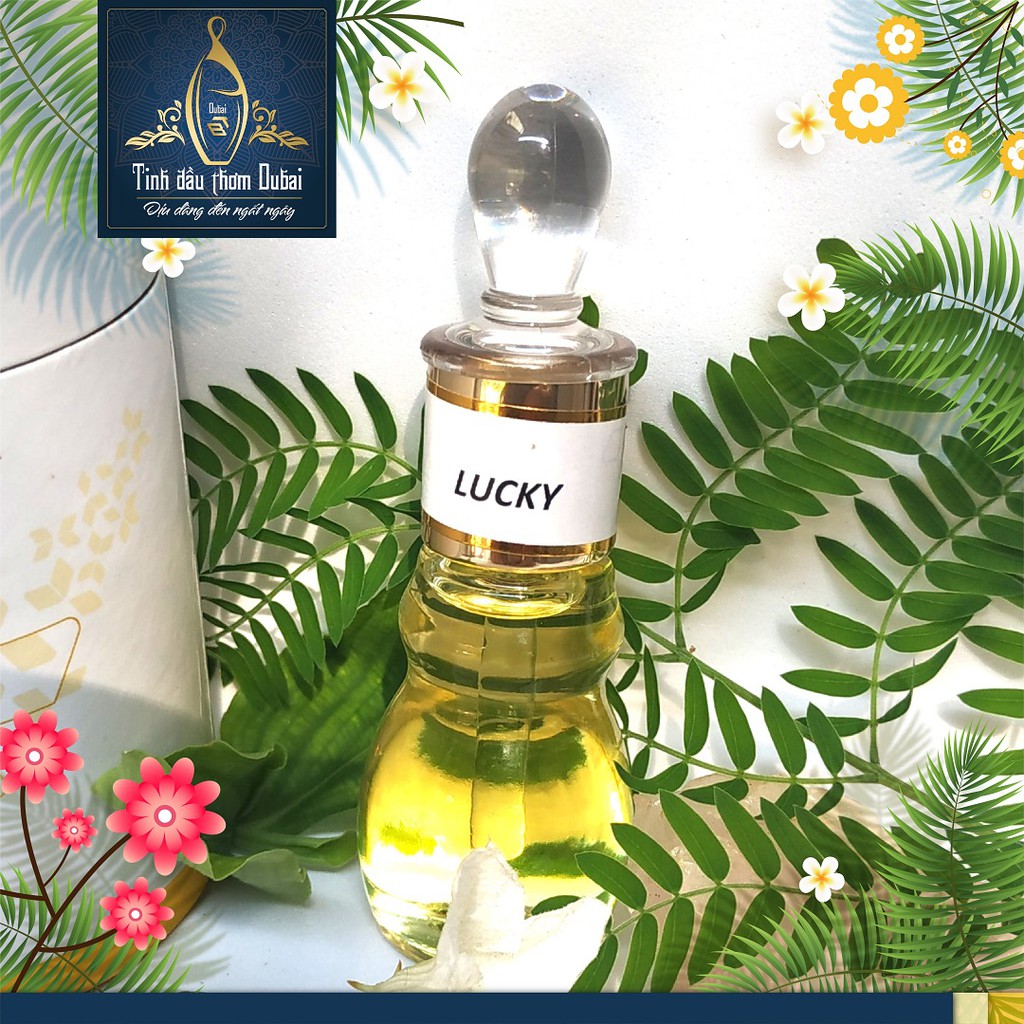 Tinh dầu thơm Dubai Lucky 12ml - Cá tính và lôi cuốn