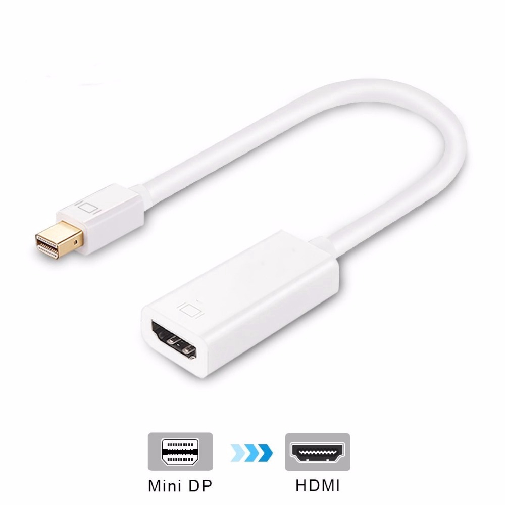 Dây cáp chuyển đổi cổng DP thành HDMI loại nhỏ dành cho laptop