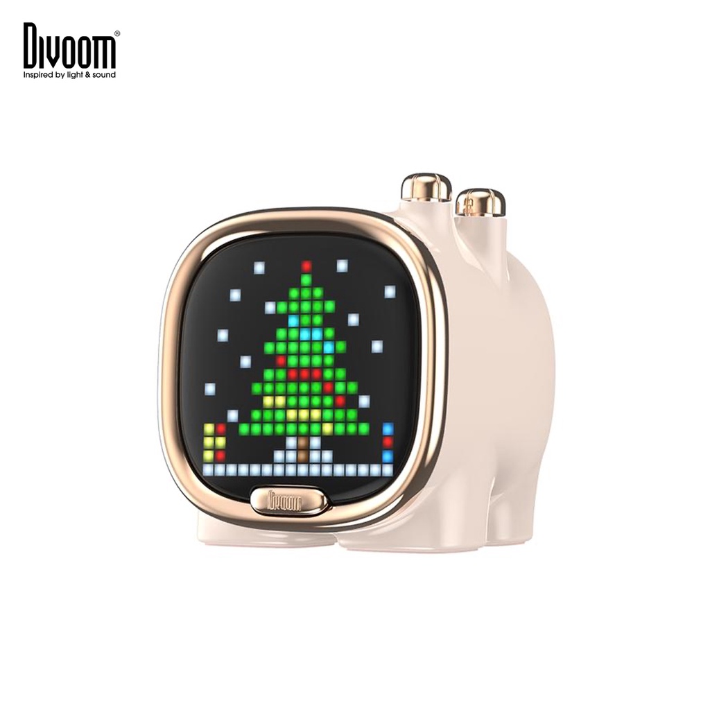 Loa Bluetooth Divoom Zooe màn hình LED 256 Full RG, thiết kế nhỏ gọn, tích hợp APP nhiều tính năng