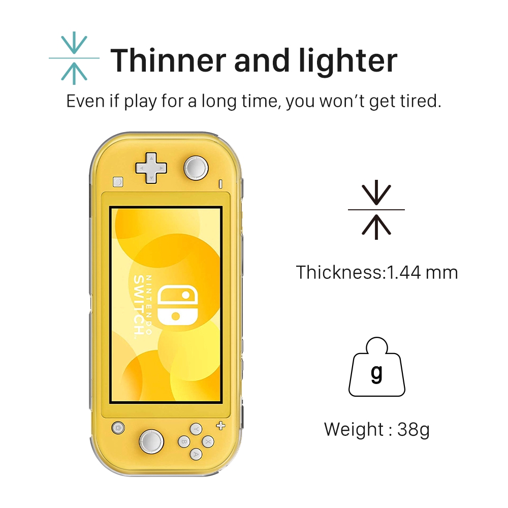 Ốp bảo vệ cho máy chơi game Nintendo Switch Lite TPU mềm chống trầy