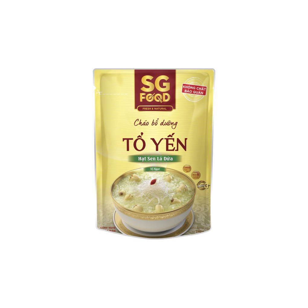 COMBO 6 GÓI CHÁO DINH DƯỠNG CAO CẤP SÀI GÒN FOOD