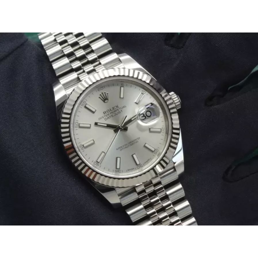 Đồng Hồ Nam R0lex Automatic Mặt Xanh - Size 36mm - Fullbox 126334