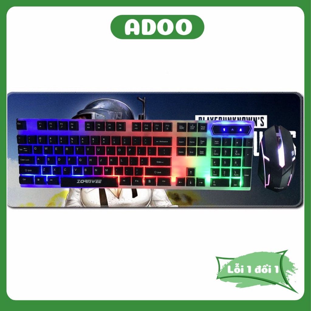 Bộ phím chuột Led giả cơ chuyên game D620 D950 D280 mới 100% lỗi 1 đổi 1 bảo hành 12 tháng tại VNET99