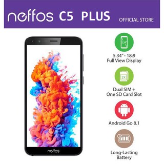 Điện thoại Neffos C5 Plus - ĐIỆN THOẠI THÔNG MINH 2 SIM 2 SÓNG - Hàng Chính Hãng BẢO HÀNH 18 THÁNG