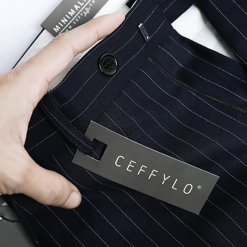 Quần Âu Nam Kẻ Sọc CEFFYLO Form Ôm Nhẹ Vừa Vặn Vải Mát Không Lo Mất Dáng - POLIDO | BigBuy360 - bigbuy360.vn