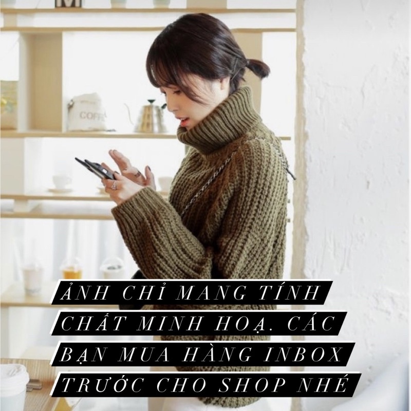 Áo len Nhật chốt trên live