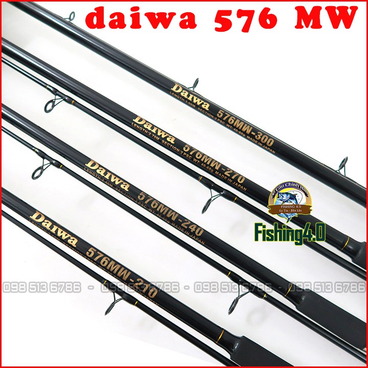 Cần Câu 2 khúc DAIWA 576 MW Huyền Thoại 2m1 - 2m4 - 2m7 - 3m0