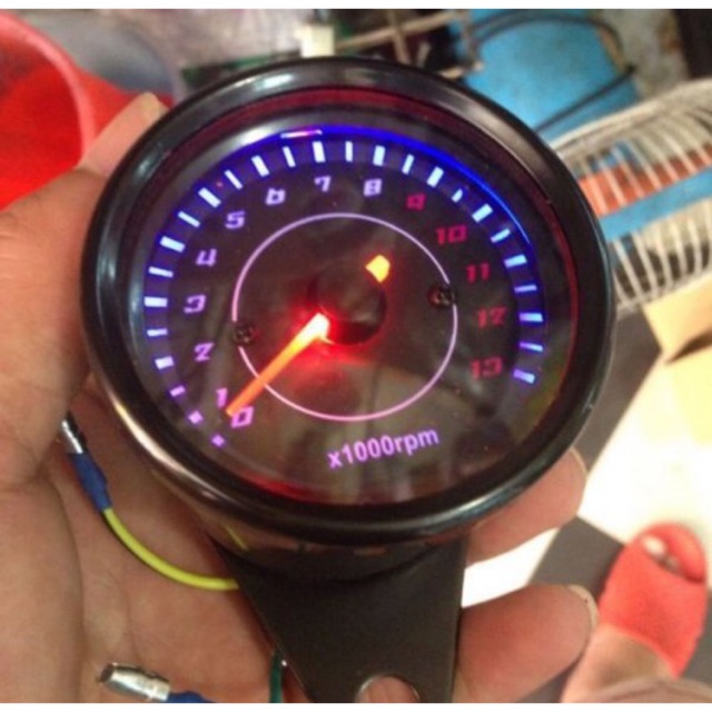 Đồng hồ tua máy moto