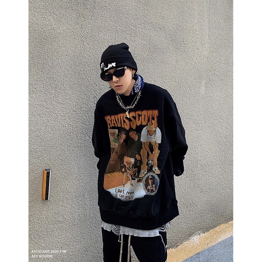 Áo Sweater Travisscott Nam Nữ , Nỉ bông dày , Mẫu áo hot Trend Ảnh thật ở cuối | BigBuy360 - bigbuy360.vn