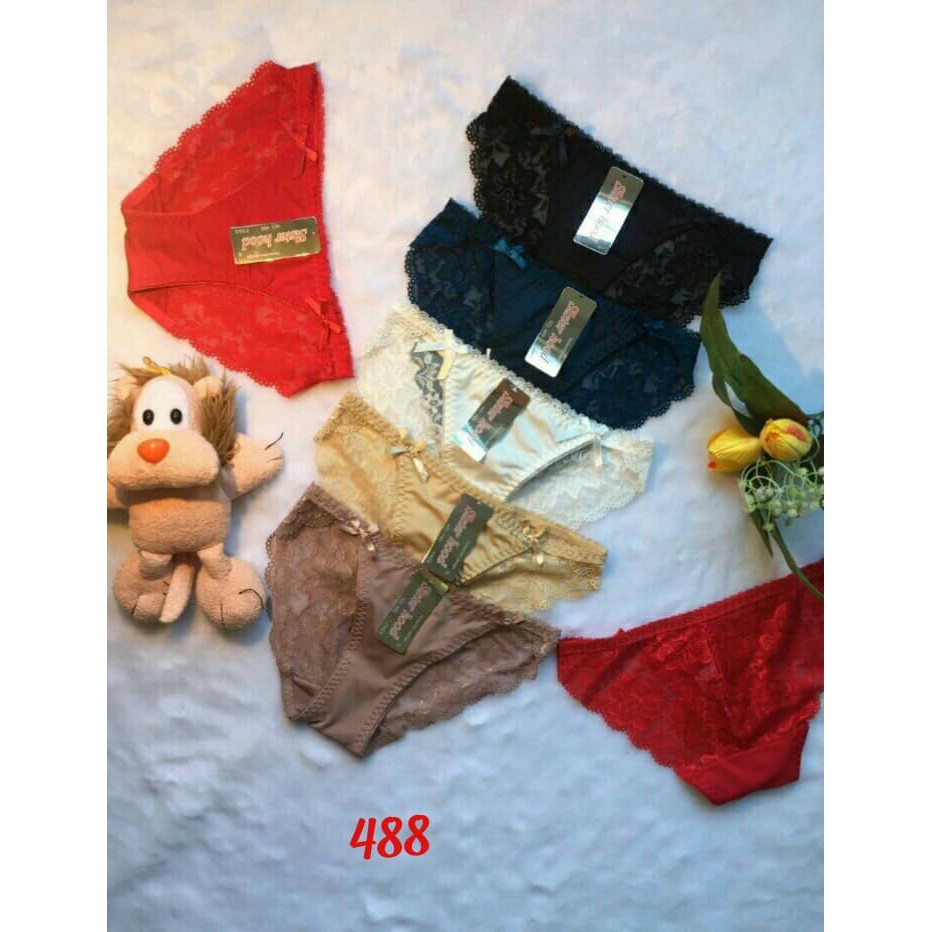 Quần lót Sister Hood 488 Ren quyến rũ - Nhấn nhẹ hông quần | BigBuy360 - bigbuy360.vn