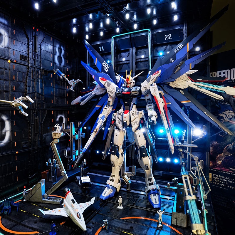 Gundam Mô hình lắp ráp MG Strike Freedom MB Barbatos Unicorn PG Heresy Gundam Mecha Đồ chơi làm bằng tay