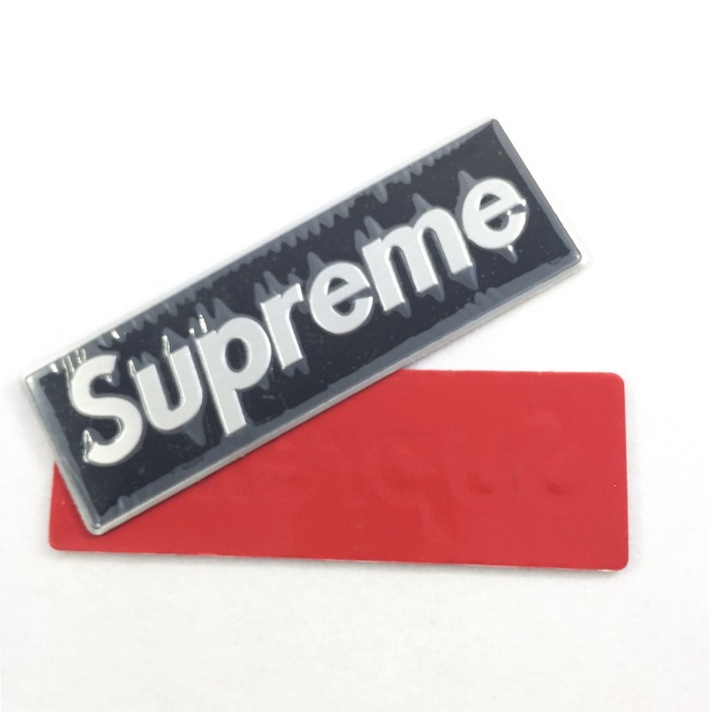 Sale 70% Miếng Dán Logo Supreme Bằng Hợp Kim Nhôm Cho Xe Hơi, Black Giá gốc 67,000 đ - 9F157