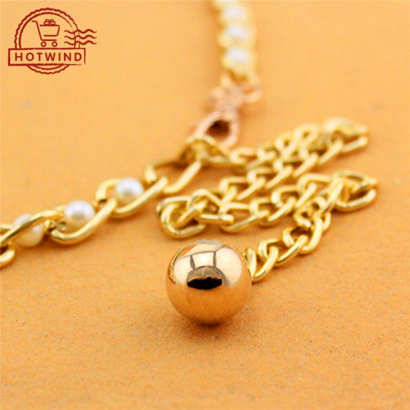 Thắt lưng nữ đính ngọc trai giả thời trang