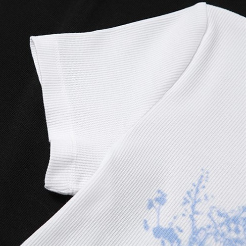 [Hàng Có Sẵn] Áo Croptop Bodysuit Khoét Eo Hai Màu Đen Trắng Sexy Gợi Cảm Quyến Rũ Cho Nữ Cá Tính | BigBuy360 - bigbuy360.vn