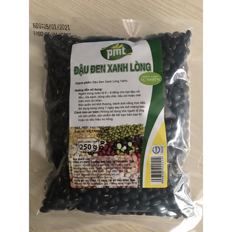 Đậu đen xanh lòng PMT 250g