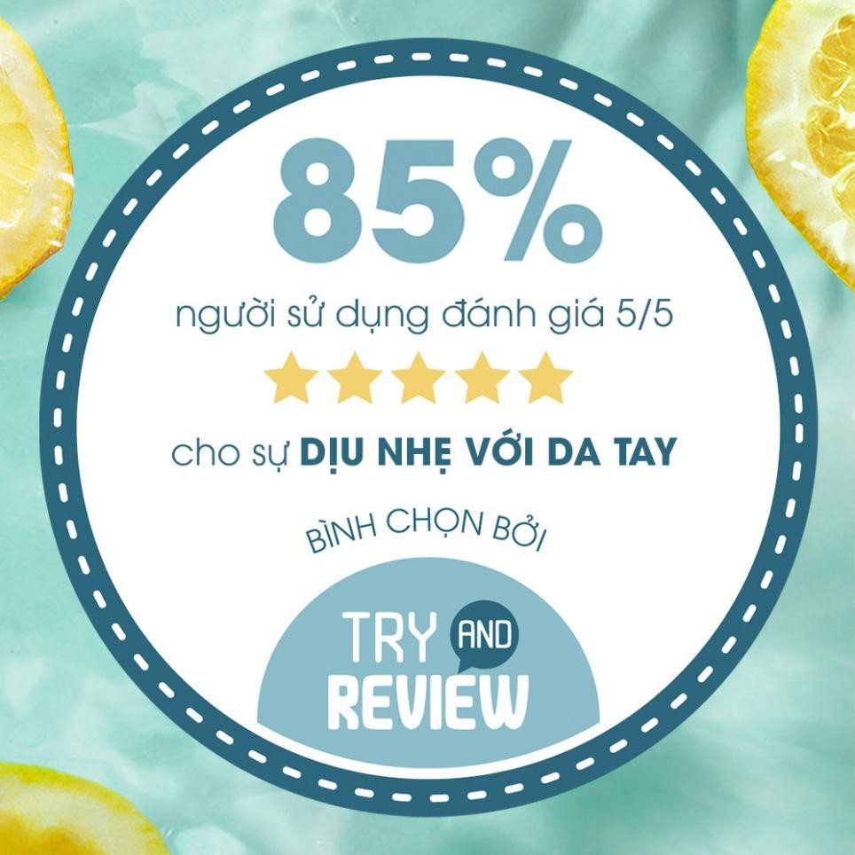 Nước rửa chén Sunlight Diệt Khuẩn chiết xuất Chanh và Lá Bạc hà chai 750g