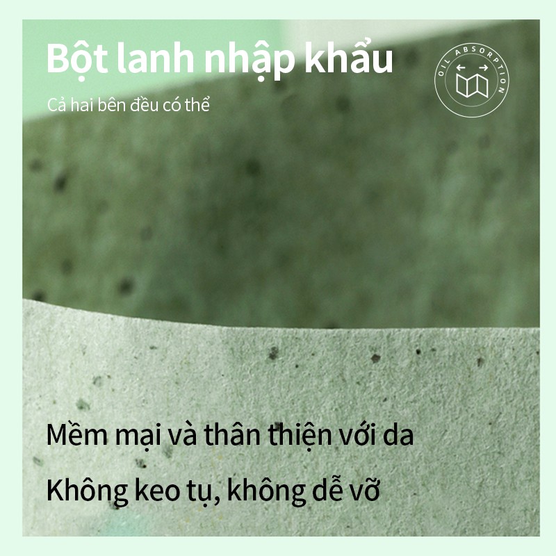 Set 100 tờ giấy thấm dầu YAMALISA kiềm dầu lâu trôi độc đáo | WebRaoVat - webraovat.net.vn