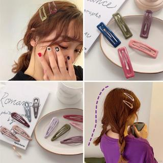 [Lisa]Kẹp tóc đơn giản màu sắc kẹo ngọt