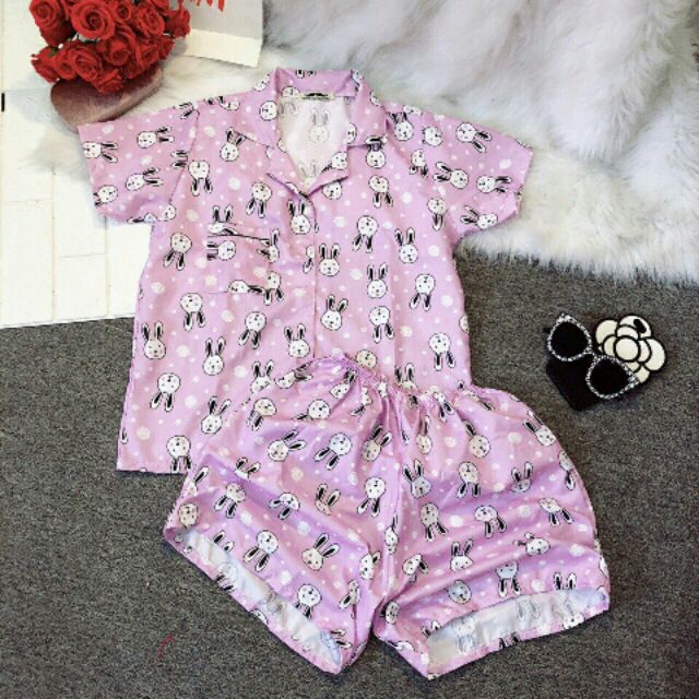 pijama vải kate thái